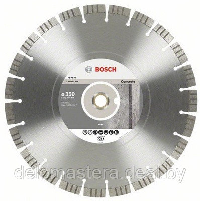 Алмазный отрезной круг Best for Concrete Bosch Professional 300х20мм бетон 2608602657 (оригинал) - фото 1 - id-p103934675