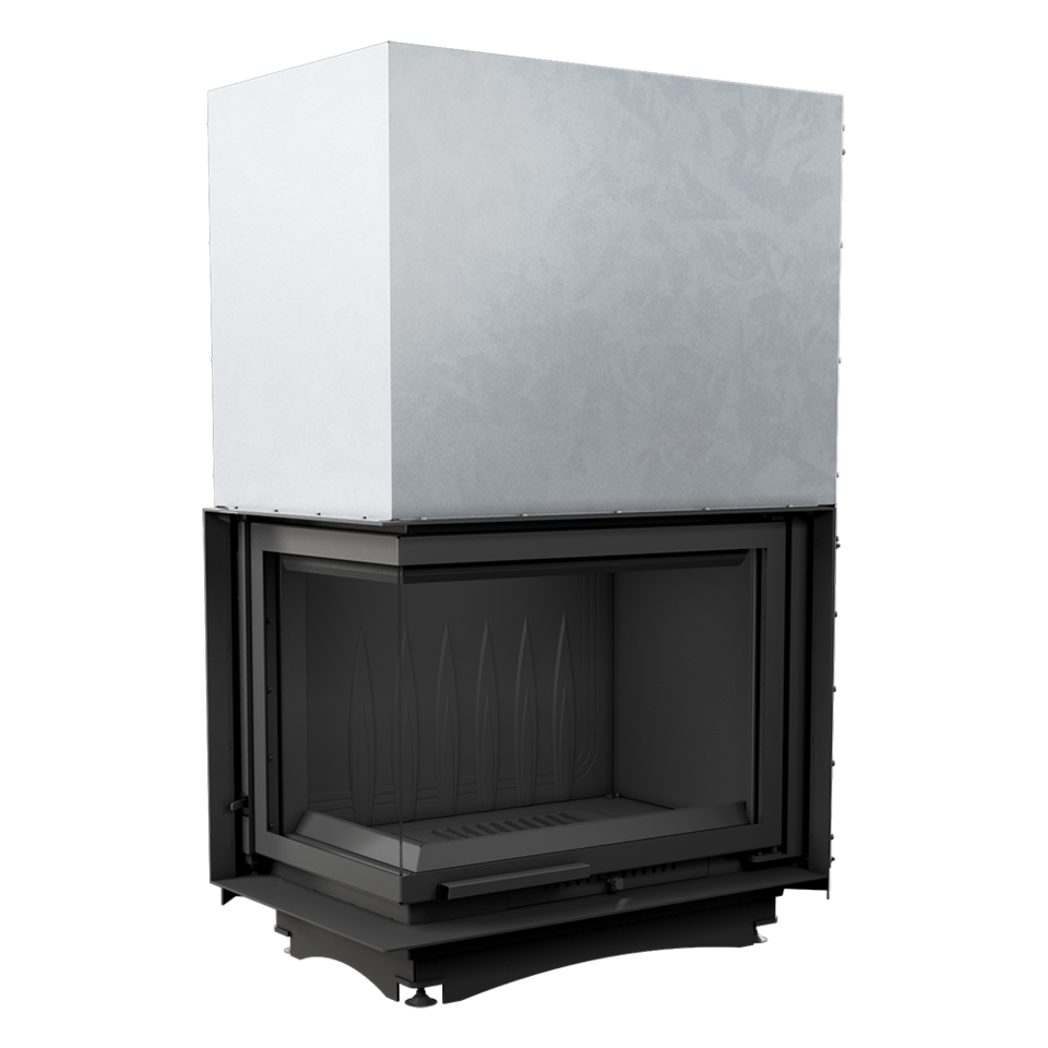 Каминная топка Kratki AMELIA/L/BS/G 25 Kw подъём вверх