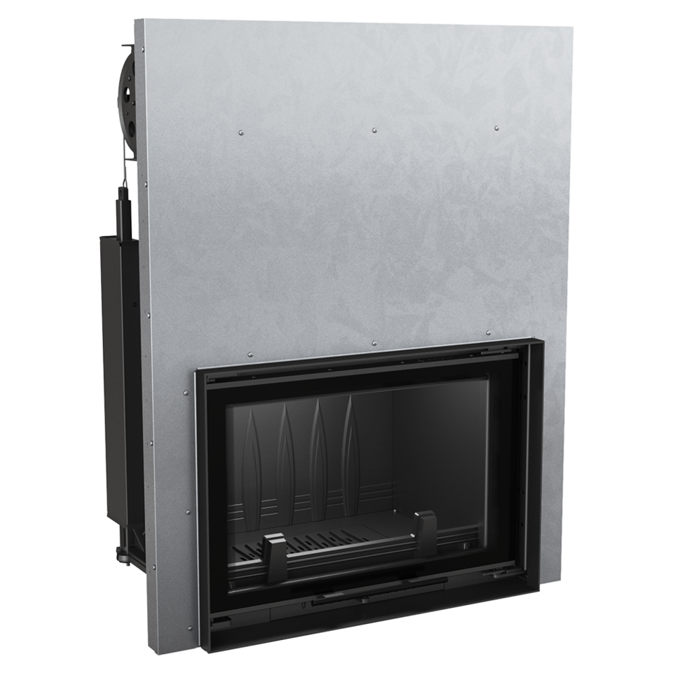 Каминная топка Kratki AMELIA/G 25Kw подъём вверх
