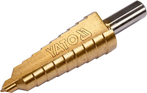 Сверло по металлу ступенчатое  6-20мм HSS-TiN "Yato" YT-44744