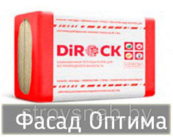 DiRock Фасад Оптима 50 мм (120 кг/м3)