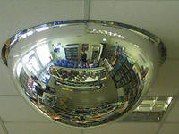 Зеркало для помещений купольное обзорное 600 мм. - фото 1 - id-p103954063