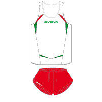 Легкоатлетическая форма Givova SPARTA KITA05, форма легкоатлетическая, форма волейбольная