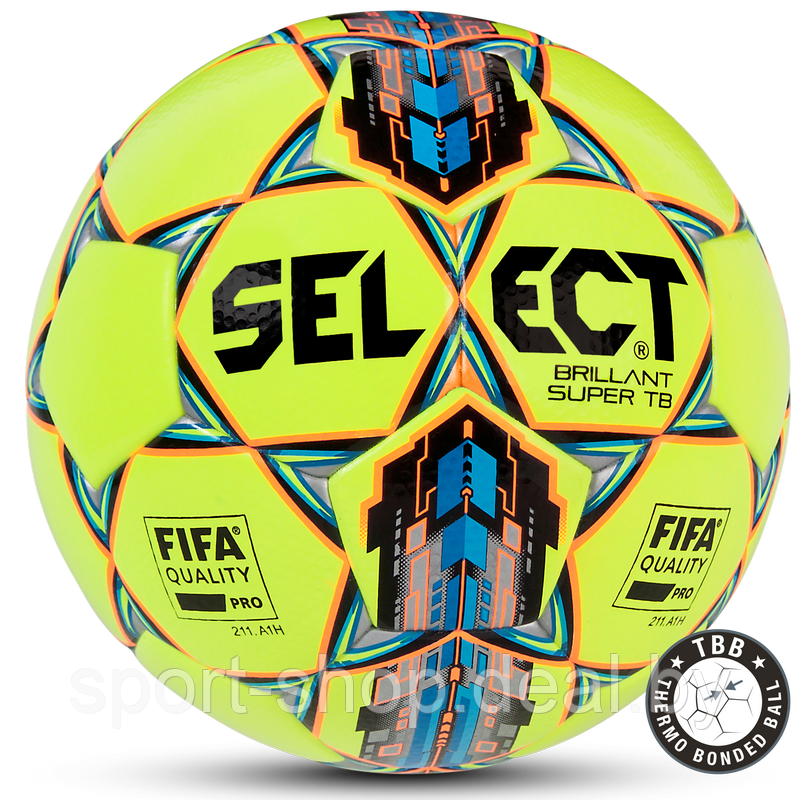 Мяч футбольный Select Brillant Super TB FIFA,мяч,мяч футбольный,футбольный мяч 5,мяч для футбола,футбол мяч - фото 1 - id-p103964148
