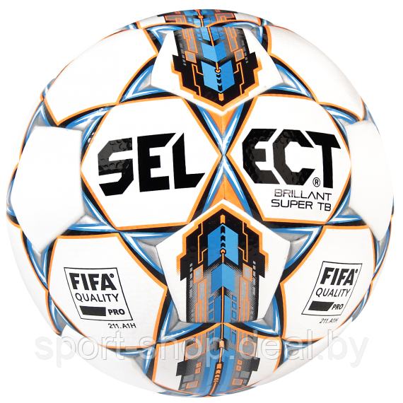 Мяч футбольный Select Brillant Super TB FIFA,мяч,мяч футбольный,футбольный мяч 5,мяч для футбола,футбол мяч - фото 1 - id-p103964149