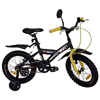 Велосипед детский Amigo Agent 007 18" Черно-оранжевый, велосипед, детский велосипед, велосипед для детей