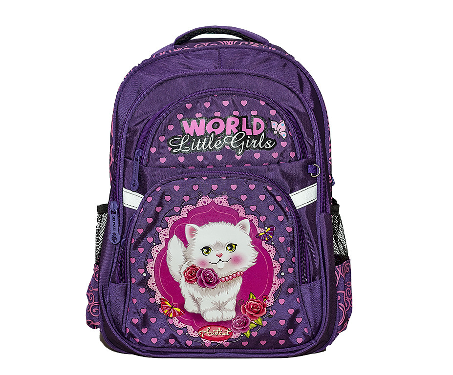 Школьный рюкзак для девочки 8812 фиолетовый - фото 1 - id-p103973420