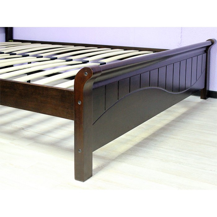 Кровать из гевеи I-3655 (120х200) венге - фото 6 - id-p103988531