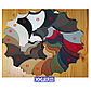 Кровать из экокожи Зинаида (200х200), любые цвета, фото 3