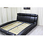 Кровать из экокожи Зинаида (200х200), любые цвета, фото 10