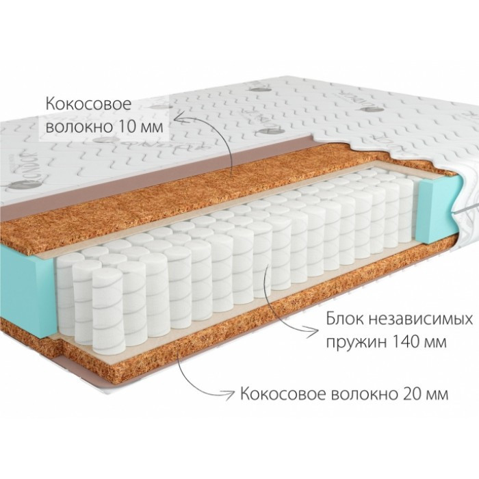 Матрас ортопедический Kondor Medic Medio (80x190-200) Средне-жесткий 5H / Средне-жесткий 6H - фото 1 - id-p103988891