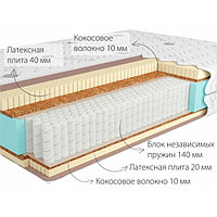 Матрас ортопедический Kondor Sidney-3 Multi (80x190-200) Средне-жёсткий 4H / Средне-жёсткий 6H