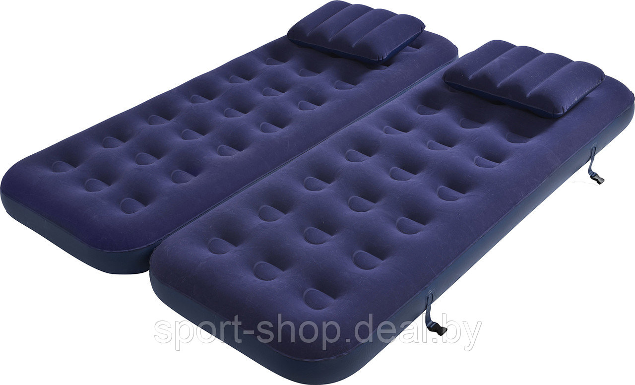 Кровать надувная 3 IN 1 Flocked Air bed JL027317N, кровать надувная, матрас надувной, матрац надувной - фото 1 - id-p103990344