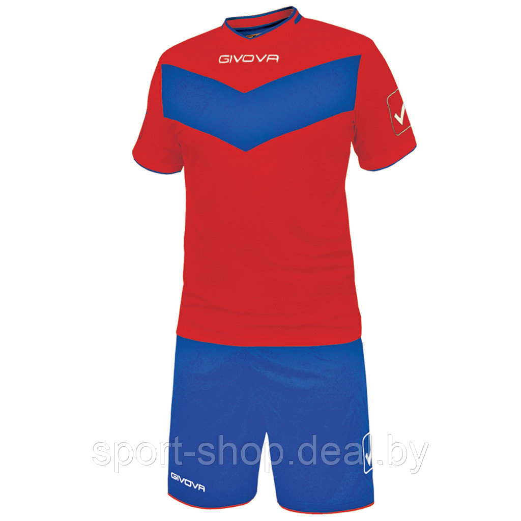 Форма Givova VITTORIA MC KITT04, форма для команды, форма футбольная, форма детская, форма комплект