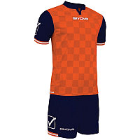 Форма Givova COMPETITION KITC45 (Оранжевый/Синий) Размер XL, форма футбольная, форма для команды