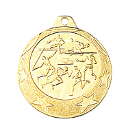Медаль Золото 40mm IL069,медаль,медаль спортсмену,спортивная медаль,медаль спорт,наградная продукция,награда