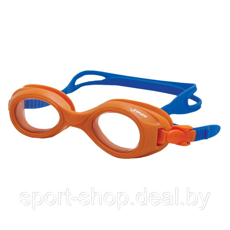 Очки для плавания Finis Helio Orange/Clear 3.45.018.287, очки для плавания, очки для плавания в бассейне - фото 1 - id-p103992024