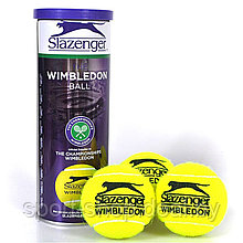 Мячи для большого тенниса DUNLOP Slazenger Wimbledon (622DN340918)  4 шт.,мячи для большой тенниса,теннис мячи