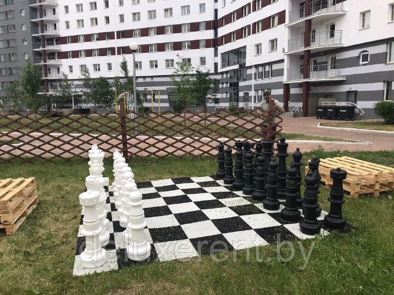 Большие шахматы и шашки аренда - фото 3 - id-p103996047