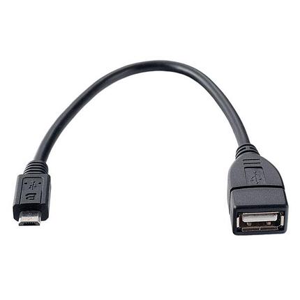 Мультимедийный кабель USB2.0 A розетка — Micro USB вилка (OTG), фото 2