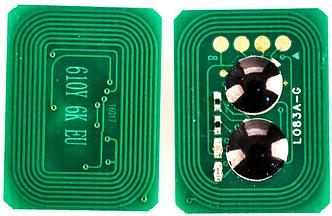 Чип к картриджу OKI C831/ C841 (NONAME) Y toner+drum