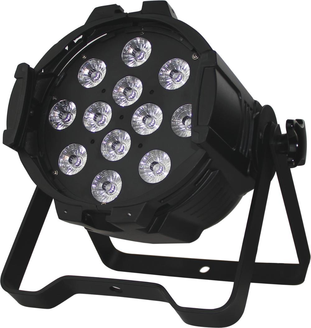 Прожектор светодиодный заливочный PAR64 LED-3001K 18х15W (5in1) Чёрный, PGWA 5in1 Multi-Color LED Lamp - фото 2 - id-p104004818