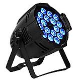 Прожектор светодиодный заливочный PAR64 LED-3001K 18х15W (5in1) Чёрный, PGWA 5in1 Multi-Color LED Lamp, фото 5