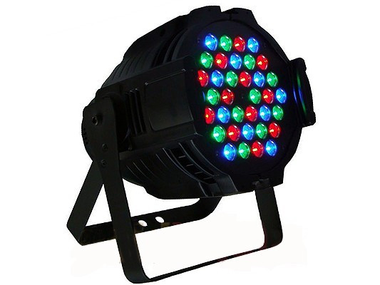 Прожектор светодиодный заливочный PAR64 LED-3001K 18х15W (5in1) Чёрный, PGWA 5in1 Multi-Color LED Lamp - фото 6 - id-p104004818