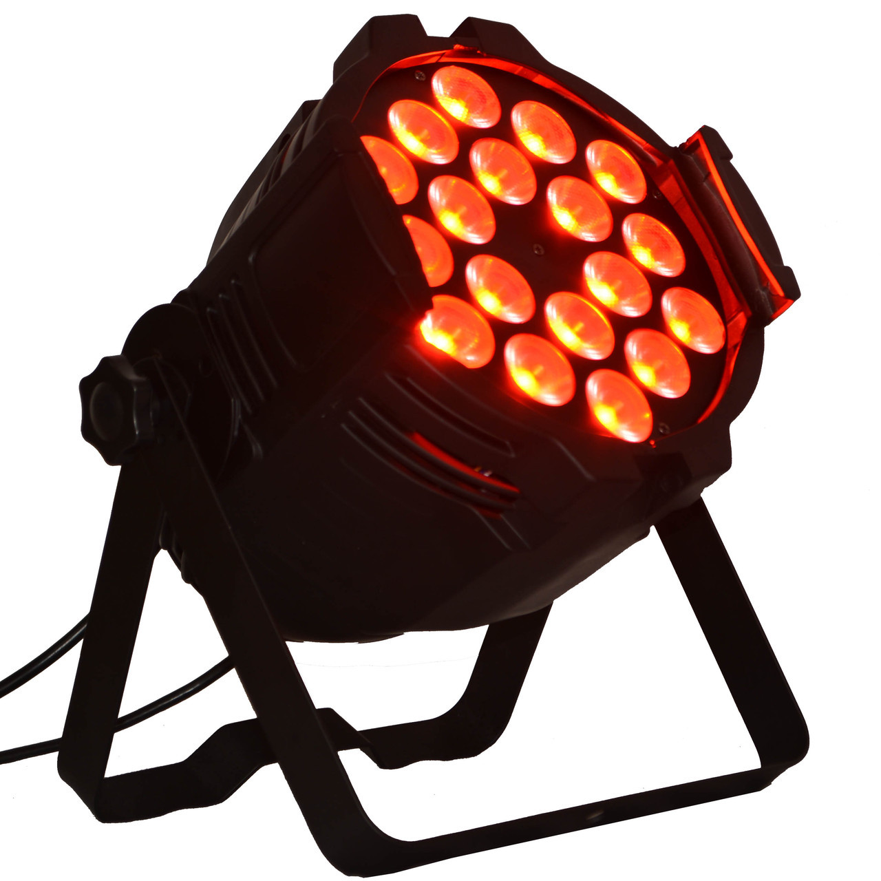 Прожектор светодиодный заливочный PAR64 LED-3001K 18х18W (5in1) Чёрный, PGWA 5in1 Multi-Color LED Lamp - фото 1 - id-p104004823