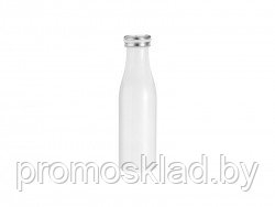 Бутылка белая металлическая для сублимации 500 мл