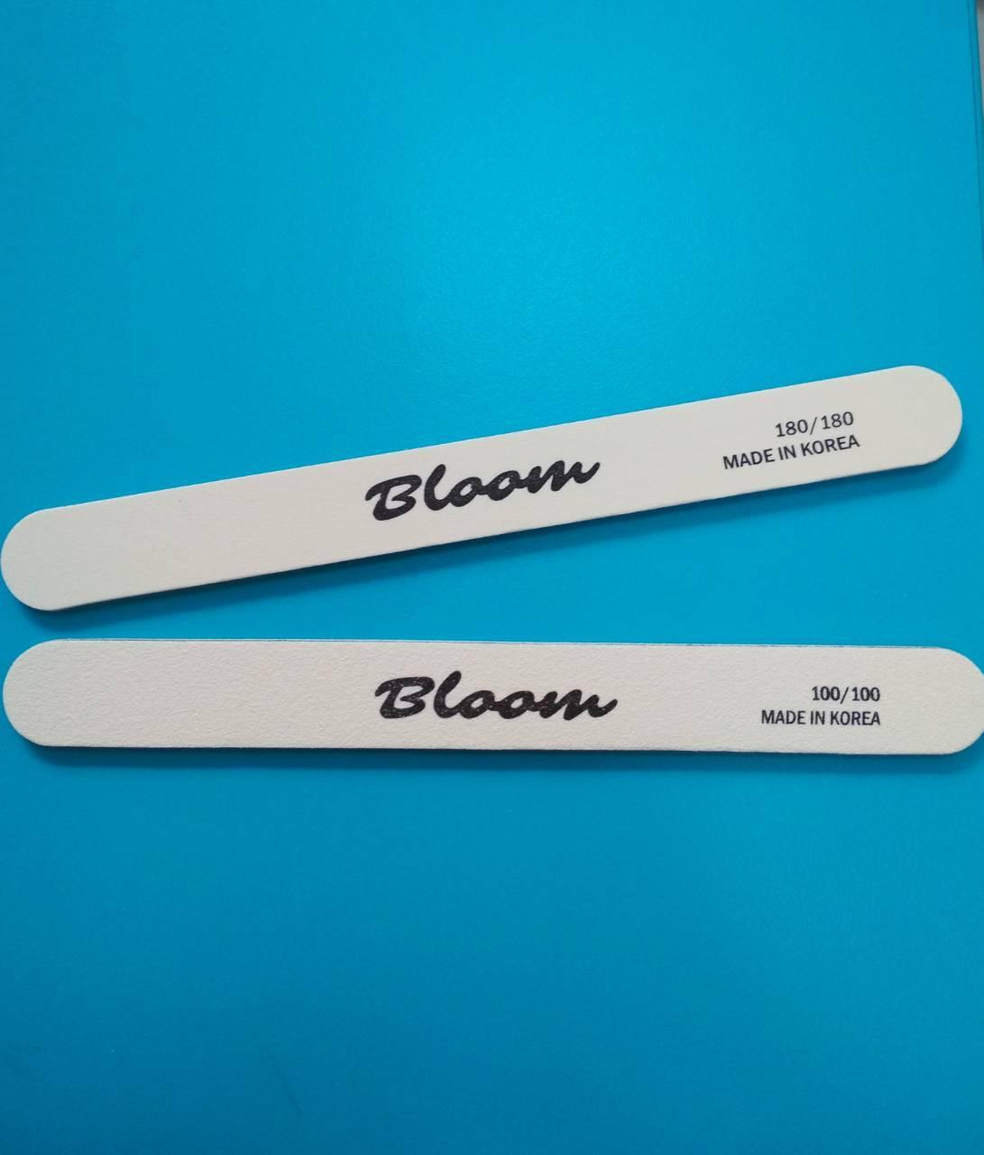 Пилка Bloom прямая 100/100 грит (Корея) - фото 1 - id-p104005809