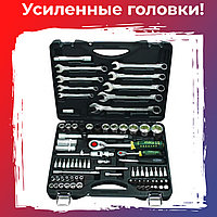 Набор инструментов Rock Force RF-4821-5 82 предмета 1/2'', 1/4'' (6ГР.) (4-32ММ)