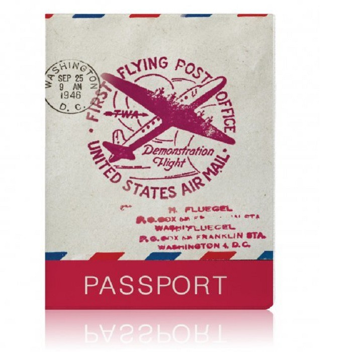 Обложка для паспорта «Flying post» - фото 1 - id-p104006511