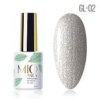 Гель-лак MIO nails, GL-02, Снежный день, 8 мл