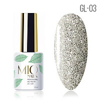 Гель-лак MIO nails, GL-03, Алмазная крошка, 8 мл