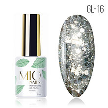 Гель-лак MIO nails, GL-16, Горный хрусталь, 8 мл