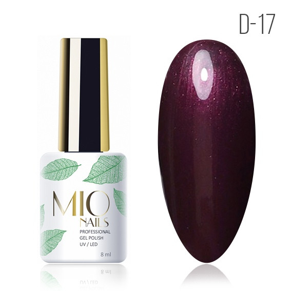 Гель-лак MIO nails, D-17. Роскошь, 8 мл