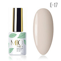 Гель-лак MIO nails, E-17. Ваниль, 8 мл