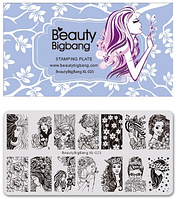 Пластина для стемпинга BeautyBigBang XL-025