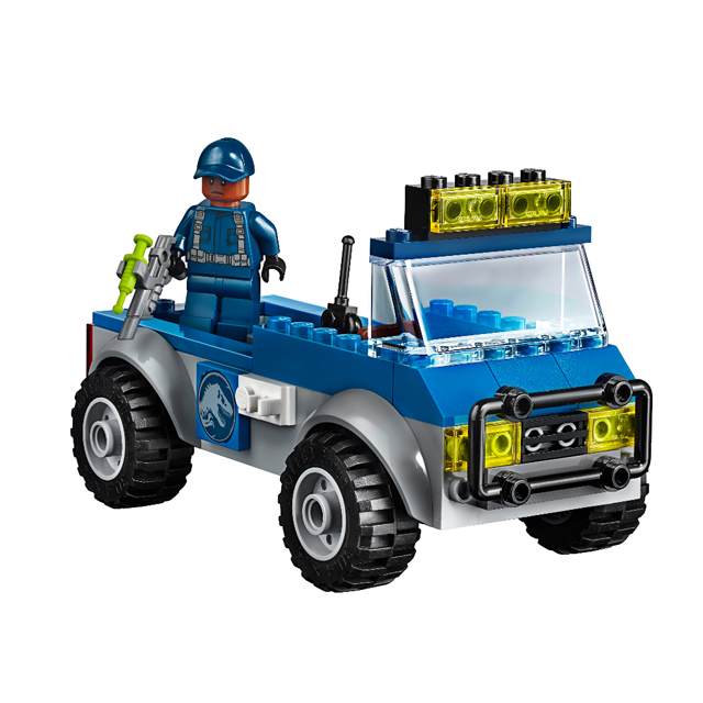 Конструктор Bela 10919 Dinosaur World Грузовик спасателей для перевозки раптора (аналог LEGO 10757) 102 д - фото 9 - id-p104028307