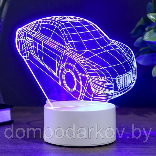 Светильник "Авто" LED RGB от сети 10,5x13x20,5 см