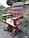 Кресло садовое из массива сосны "Хозяин", фото 3