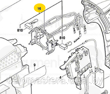 Щеткодержатель в сб. GSR6-45(25)TE BOSCH 2605807124