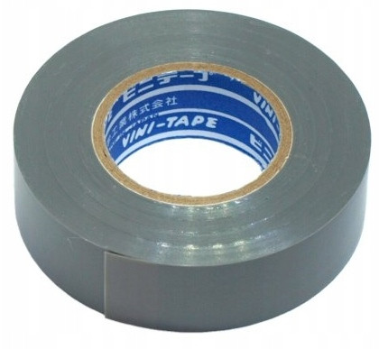 Изолента ПВХ серая 0,13мм х 19мм х 20м, VINI-TAPE #234 GR
