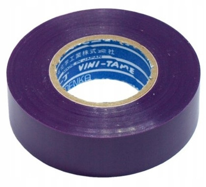 Изолента ПВХ фиолетовая 0,13мм х 19мм х 20м, VINI-TAPE #234 PU