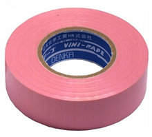 Изолента ПВХ розовая 0,13мм х 19мм х 20м, VINI-TAPE #234 PI