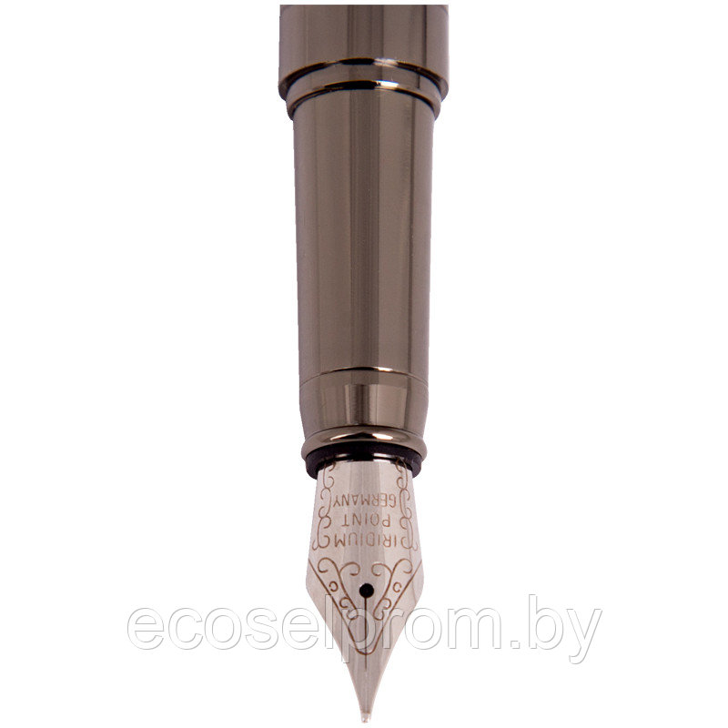 Набор Delucci "Mistico"ручка перьевая 0,8мм и ручка- роллер 0,6мм, черные, оруж, металл, подар. уп., - фото 3 - id-p104039374