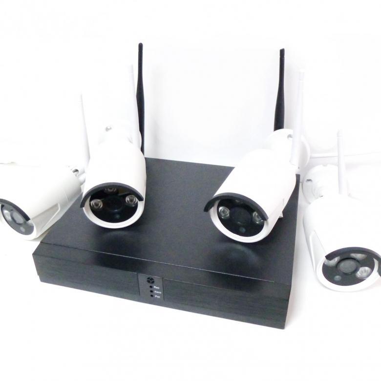 Комплект видеонаблюдения 4 камеры XPX K3704 3 MP Wi-Fi - фото 2 - id-p104052265