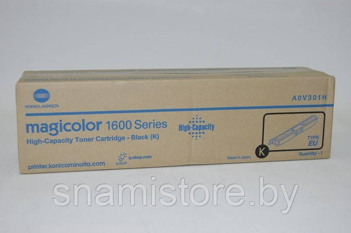 Тонер-картридж Konica MC1600W черный A0V301H, фото 2