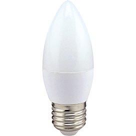 Лампа LED E27 7-8W (свеча)4000-4500К